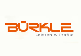 Плинтуса напольные, рейки и профили Бюркл (Burkle) логотип