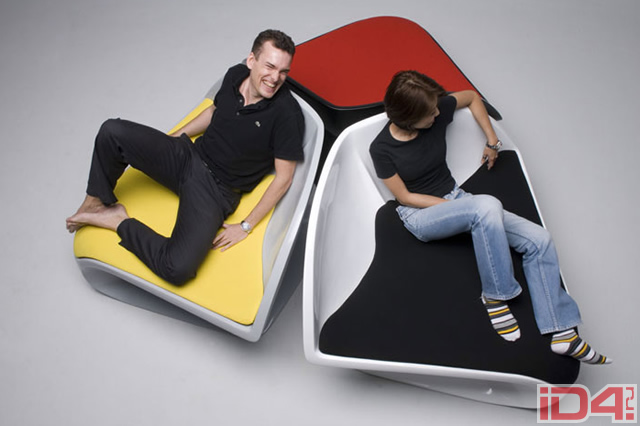 Кресла для двоих австрийского дизайнера Флориана Джипсера (Florian Baptist Gypser)
