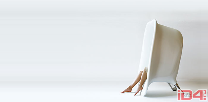 Ванна-кресло Seatube южнокорейского промышленного дизайнера Байек-Ки Кима (Baek-Ki Kim)