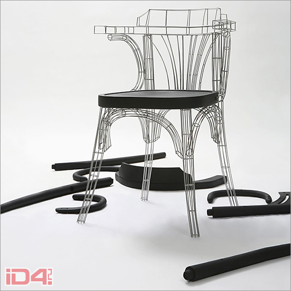 «Каркасный стул» южнокорейского дизайнера Джебеома Джеонга (Jaebeom Jeong)