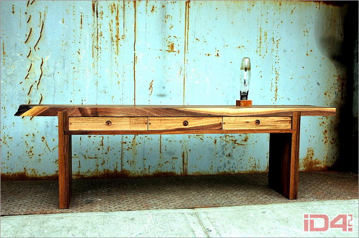 Сиденье-столик с ящичками «11 Street» американского краснодеревщика Пало Самко (Palo Samko)