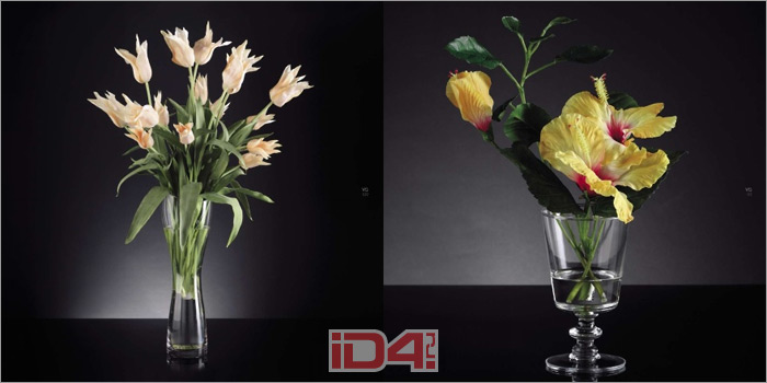 Искусственные цветы производства итальянской компании Vanin Giancarlo S.p.a.