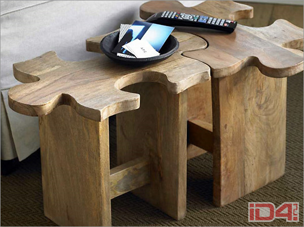 Столик-сиденье Jigsaw Puzzle американской компании Viva Terra